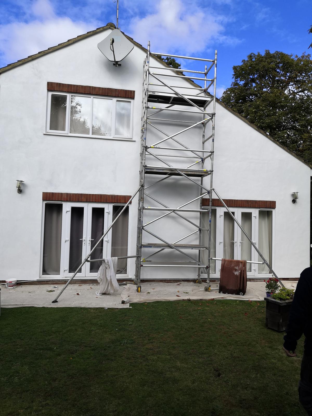 exterior painting Dalston, E8